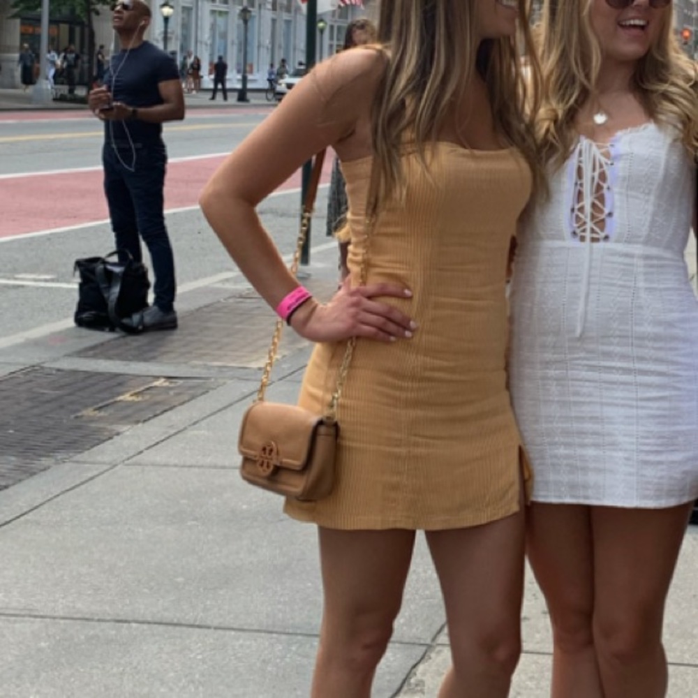 skylar and madison yellow dress